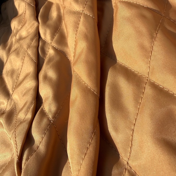 L.L. Bean Camel Wool Peacoat Double Breasted Anchor Button Coat - Picture 11 of 11